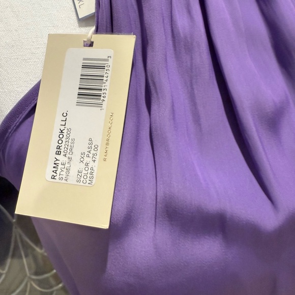 Ramy Brook Lilac Halter Mini Dress - Picture 9 of 9